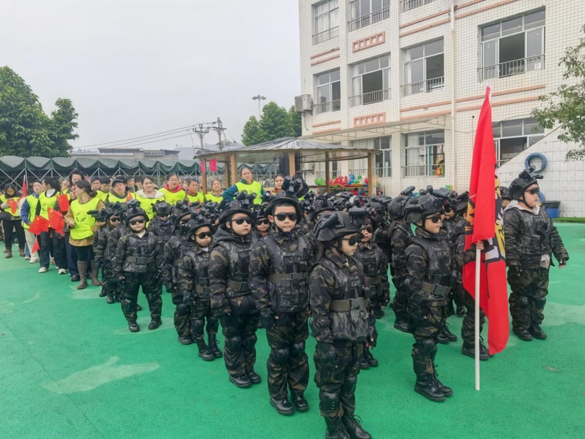 中敖幼儿园举办“童心向党，强国有我”冬季亲子运动会